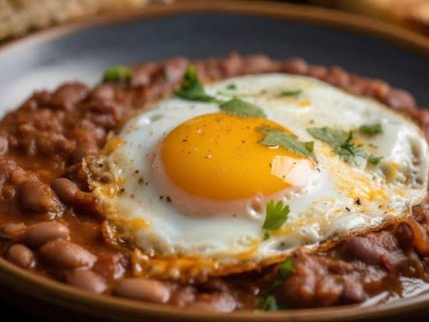 Large Box Of Foul With Fried Eggs