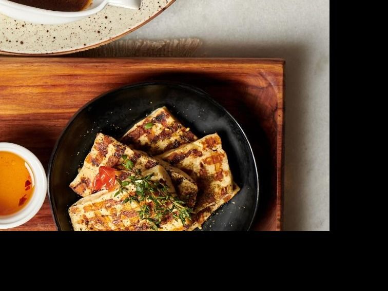 Charcoal Grilled Halloumi