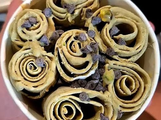 Mocha Ice Cream Roll