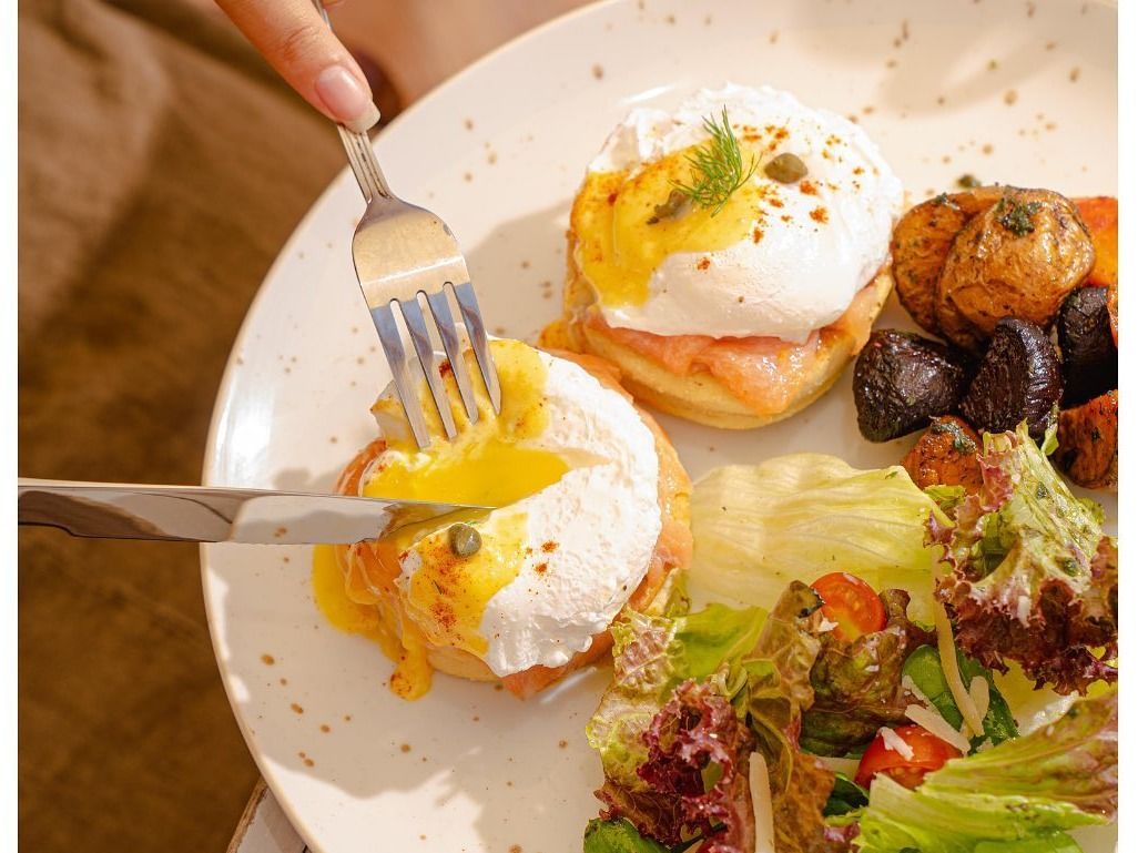 The Benny Brisket Benedict Meat