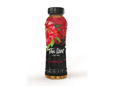 The Leaf Hibiscus Iced Tea 330 Ml