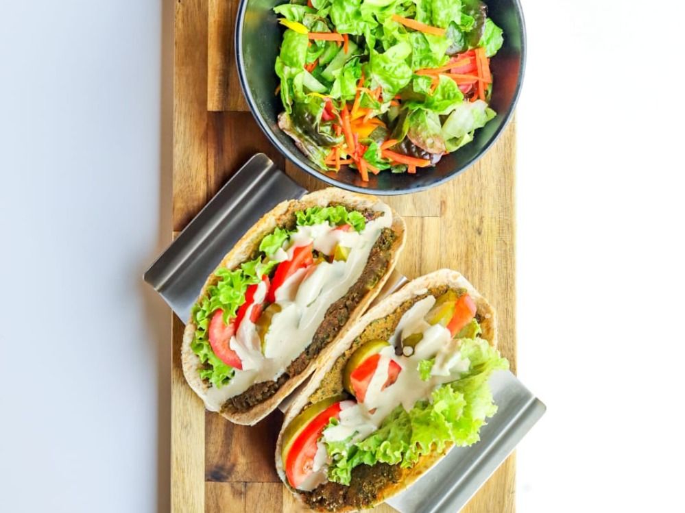 Falafel Smashed Taco