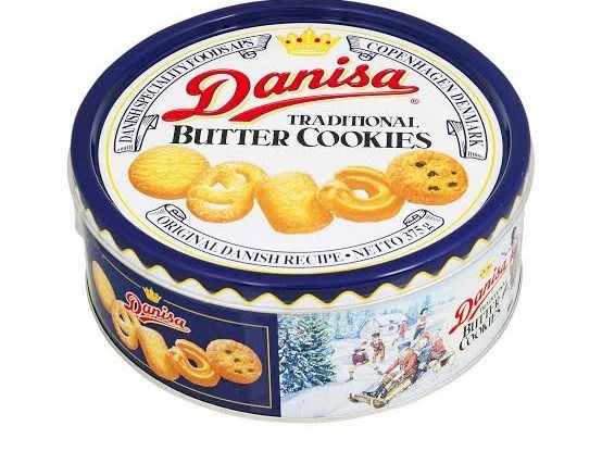 Danisa Traditional Butter Flavor Biscuit Cookies 375 G