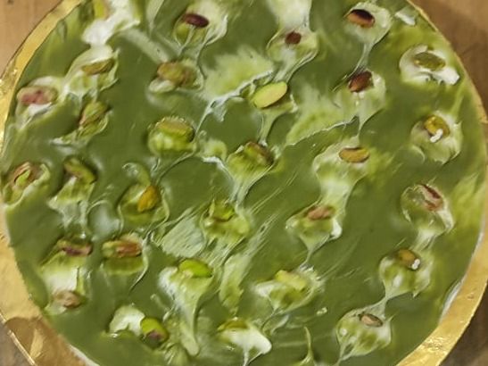 Pistachio Ice Cream Torte