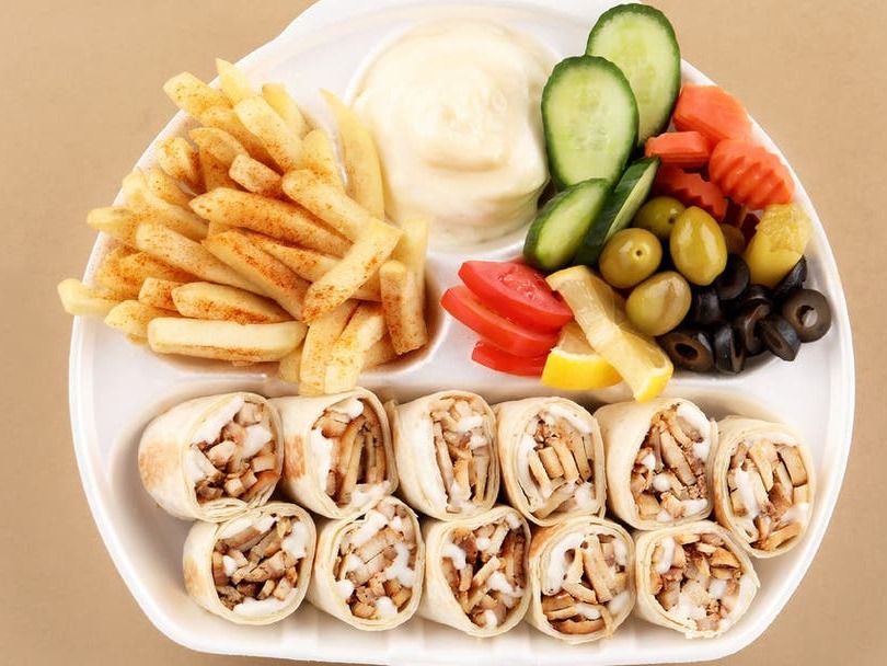 arabic super crunchy plate