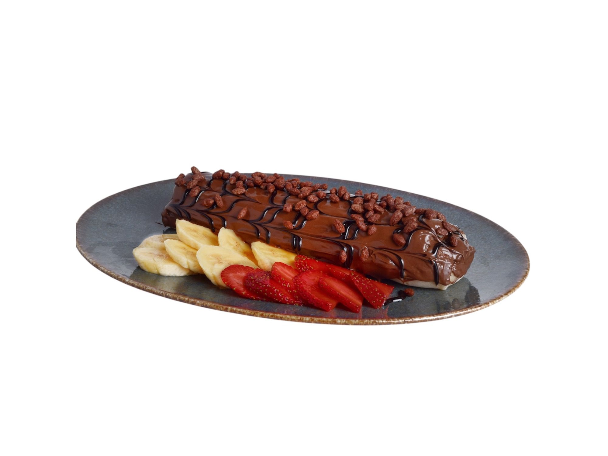 Nutella Strawberry and Banana Crepe