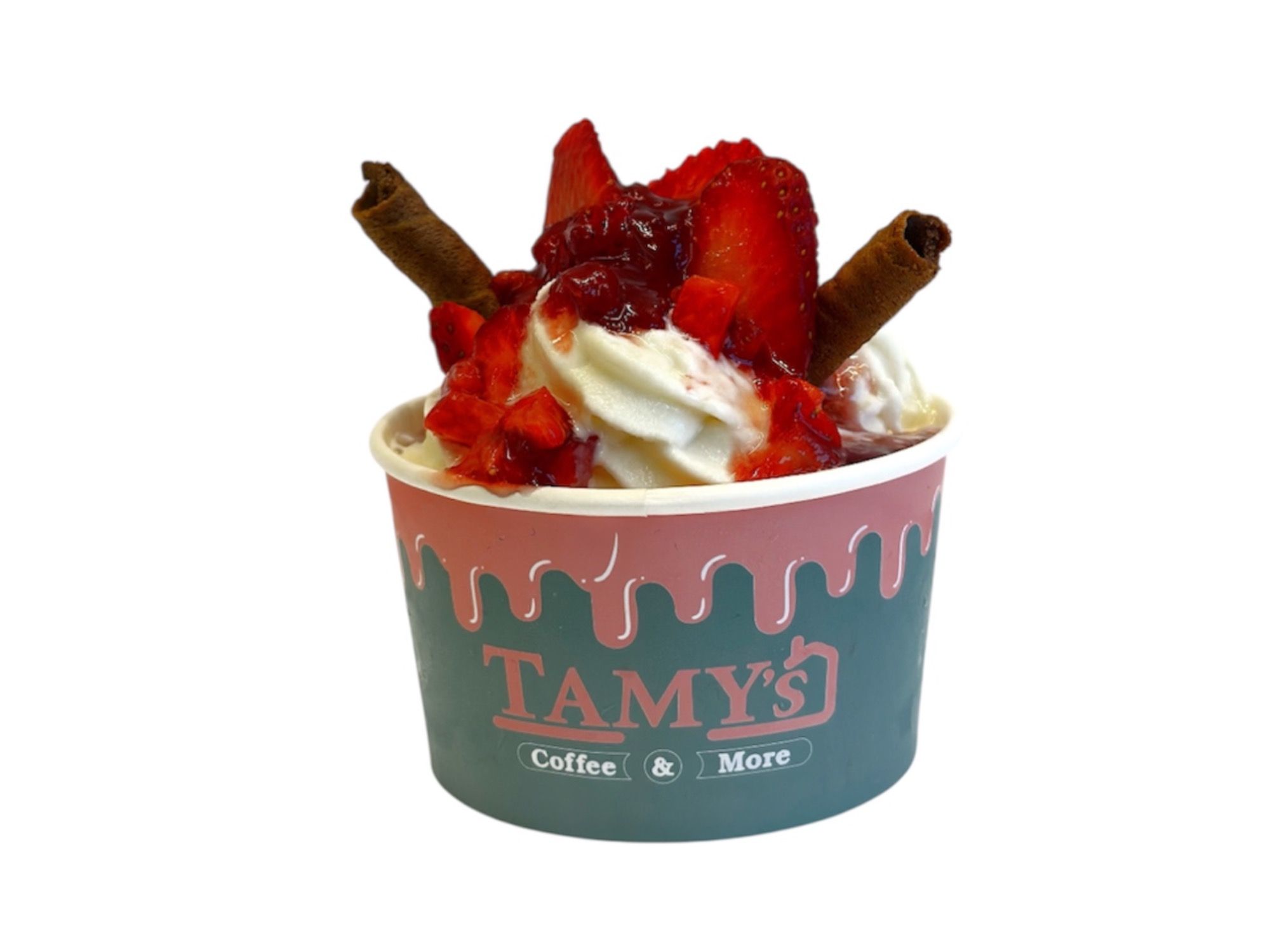 Strawberry Soft Ice Cream
