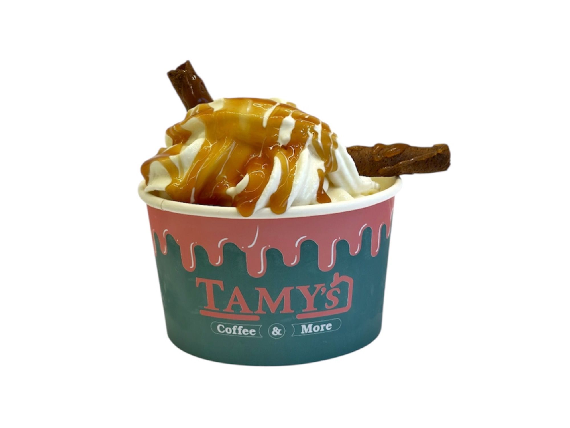 Caramel Soft Ice Cream