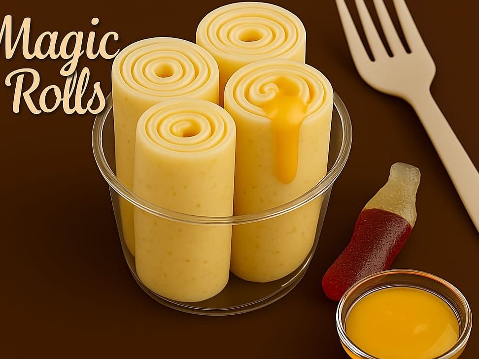 Jelly Cola Ice Cream Roll