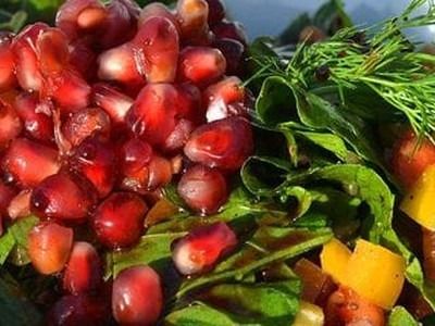 Arugula Salad Ring.