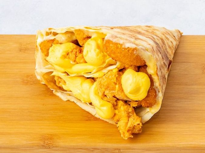 Chicken and Cheese Crepe