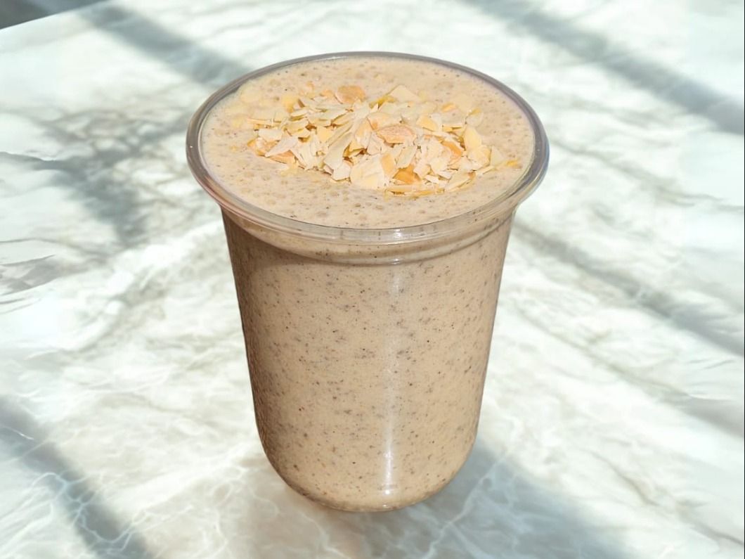Banana Chia Protein Shake