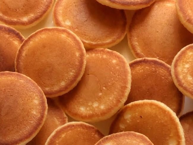 Bueno Spread Mini Pancakes