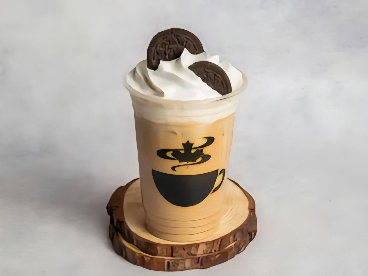 Chocolate Cookie & Cream Iced