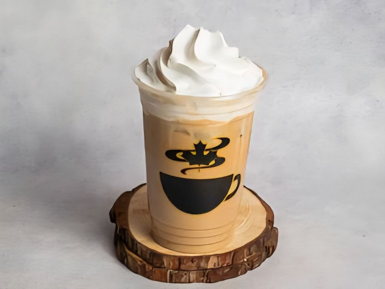 Iced white chocolate
