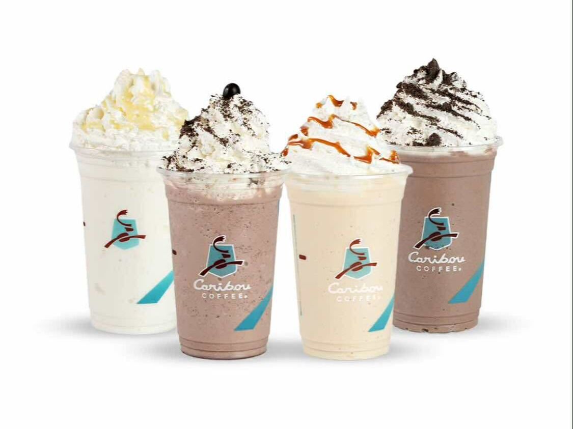 Coffee Ice Cooler with Cream Base