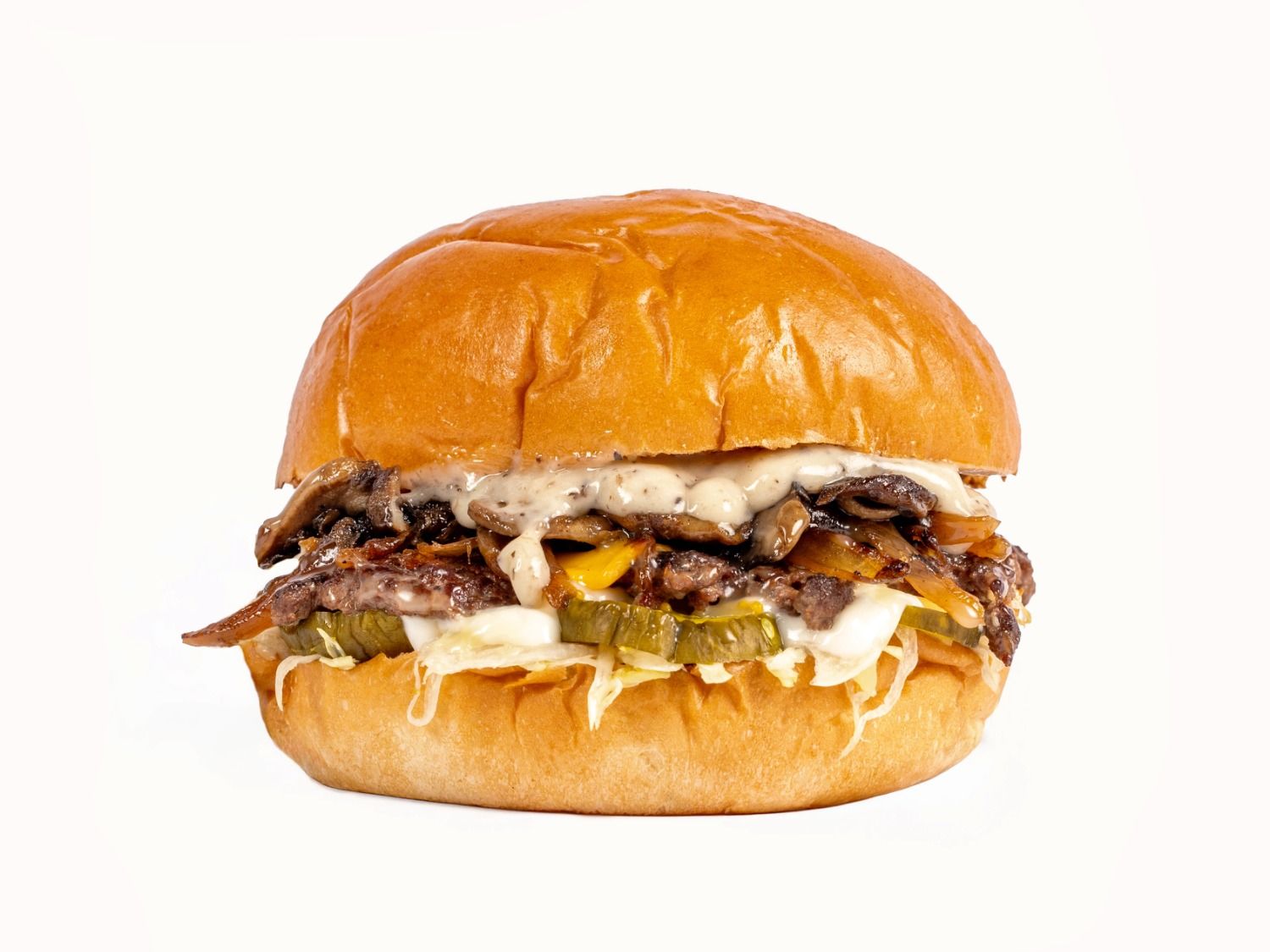 Truffle Mushroom Burger