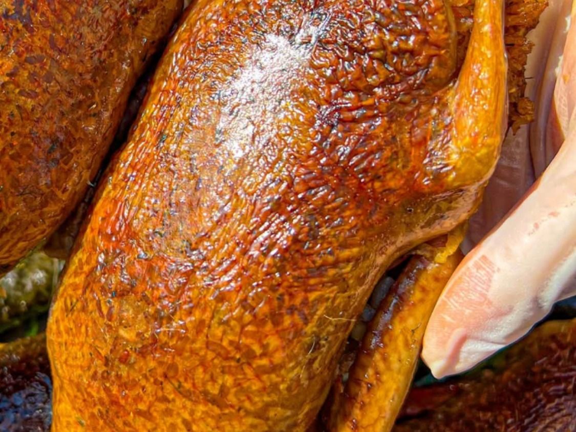 Stuffed Pigeon with Rice