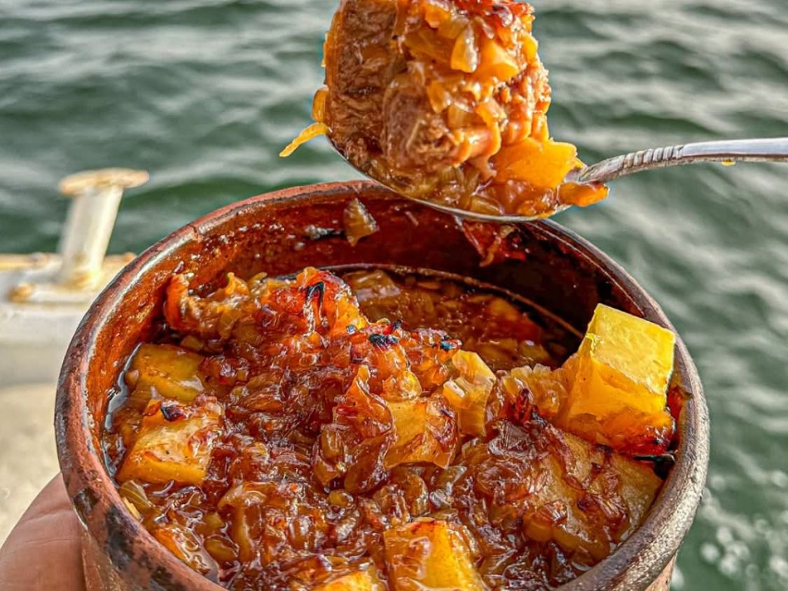 Potato and Meat Tagine