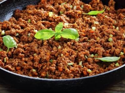 Add Minced Meat