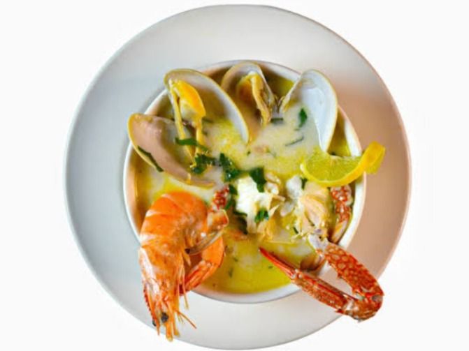 Unleavened Seafood Soup