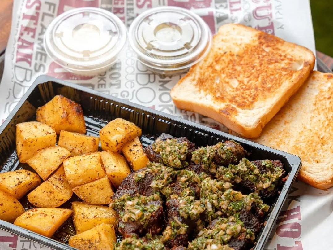 Brisket Burnt Ends Platter Meal