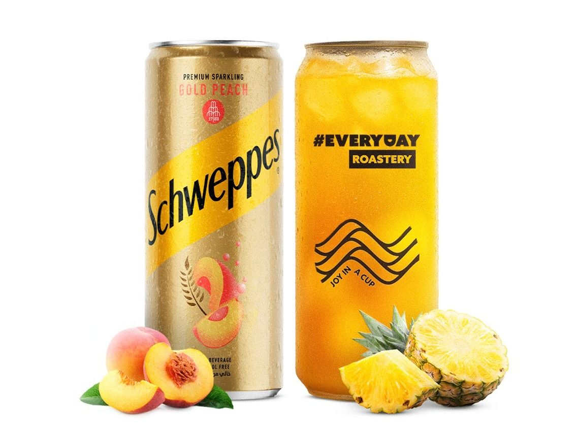 Tropical Peach Twist - Can 550 ml