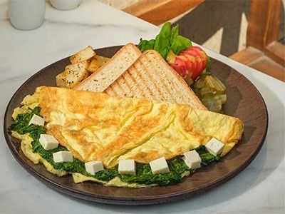 Omelette Spinach And Cheese
