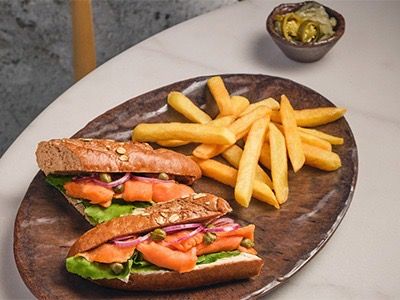 Saumon Mariné Sandwich