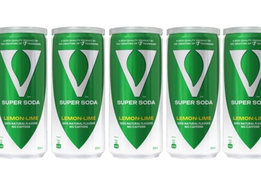 V Super Soda Lemon Lime - Can