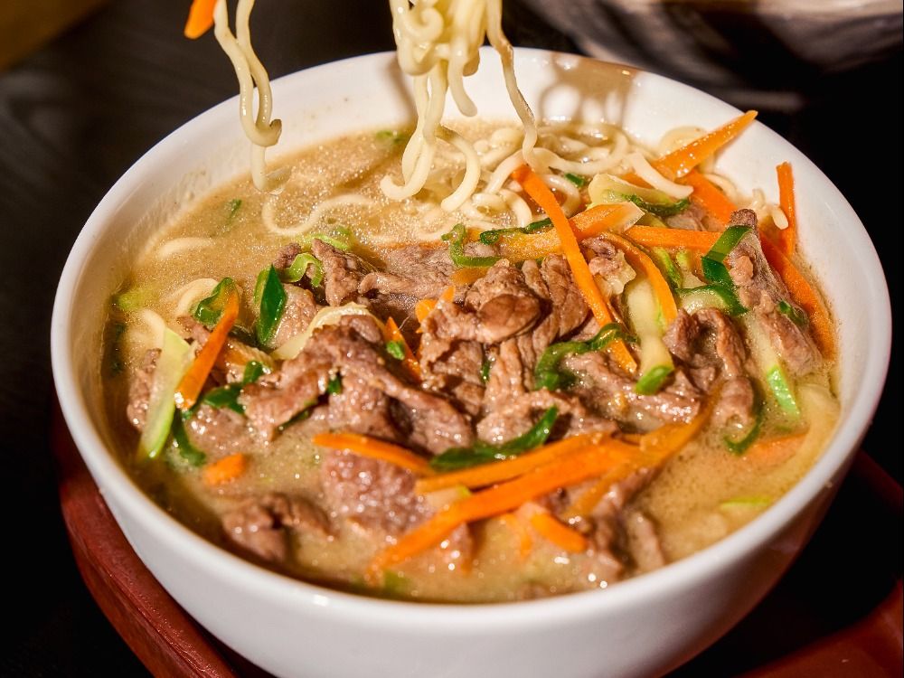 Ramen Soup With Beef