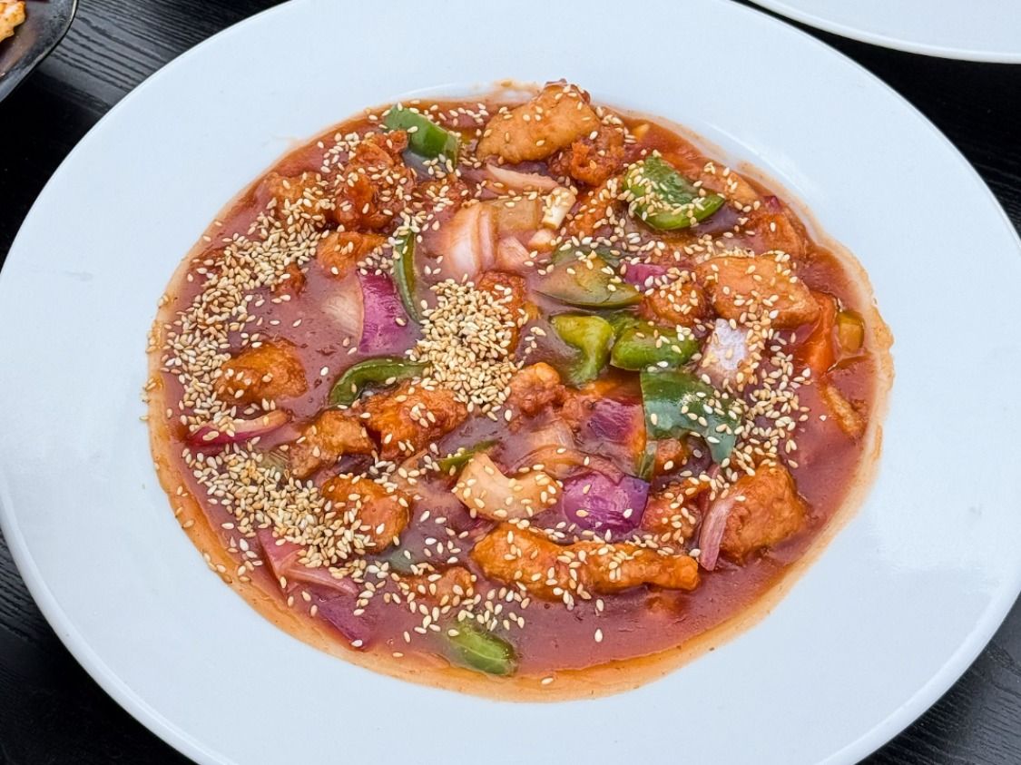 Sweet And Sour With Vegetables Chicken
