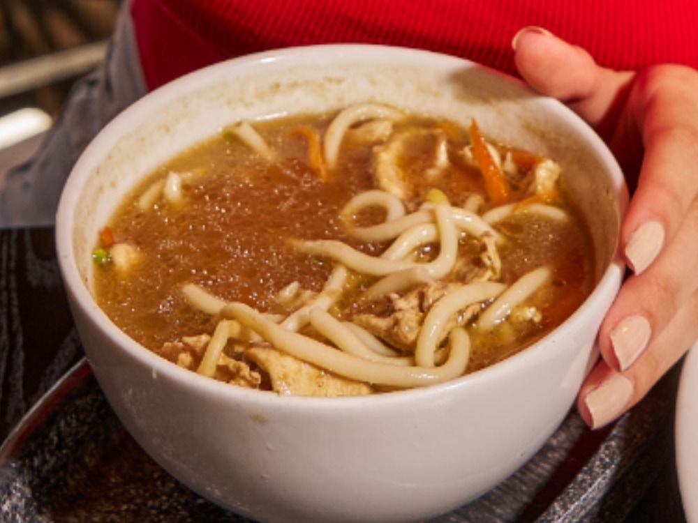 Shrimp Noodles Soup