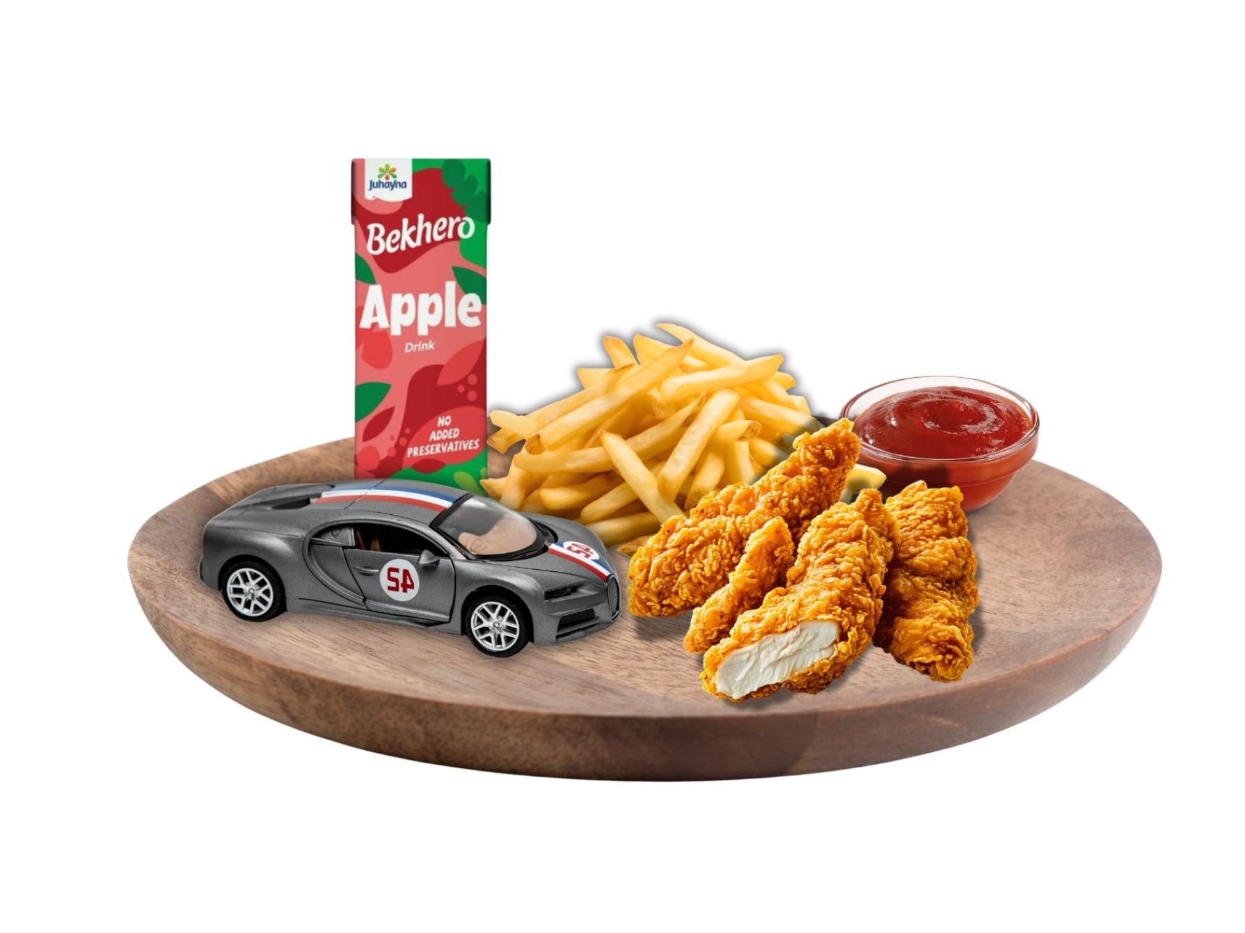 Kid strips Meal