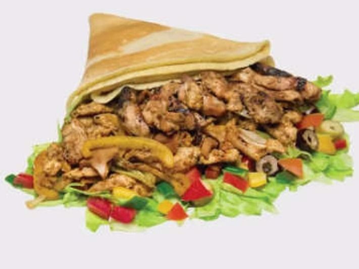 Chicken Shawerma Crepe