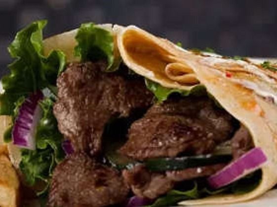 Kofta And French Fries Crepe