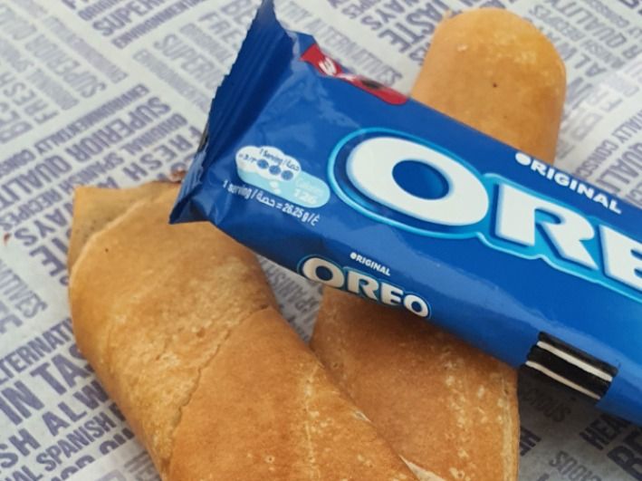 Nutella Chocolate With Oreo Roll