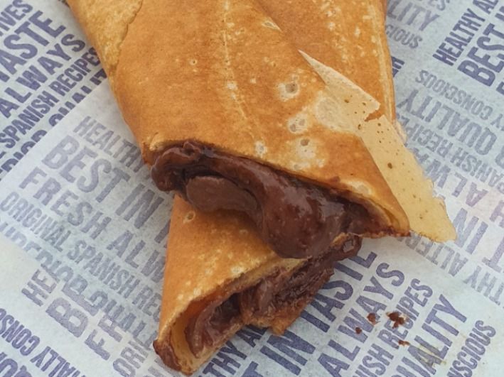 Nutella Chocolate Roll