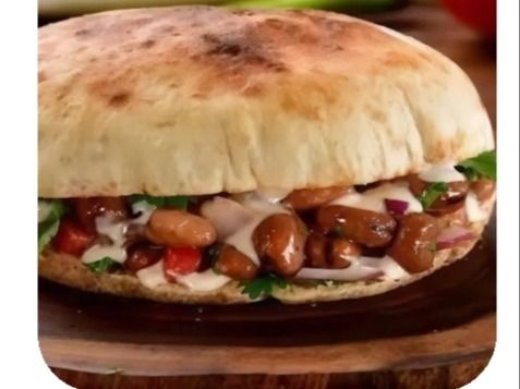 Foul Sausage Sandwich Tahini