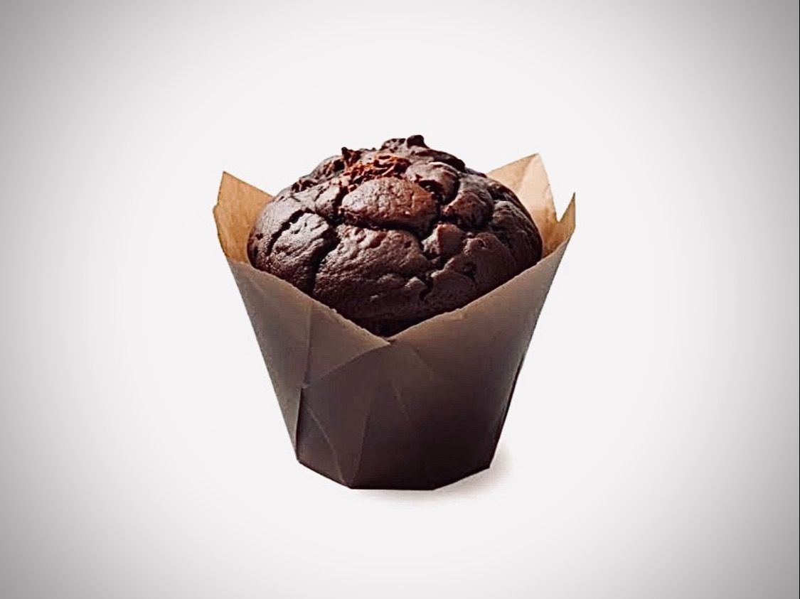 Muffin Dark Chocolate Cupcake