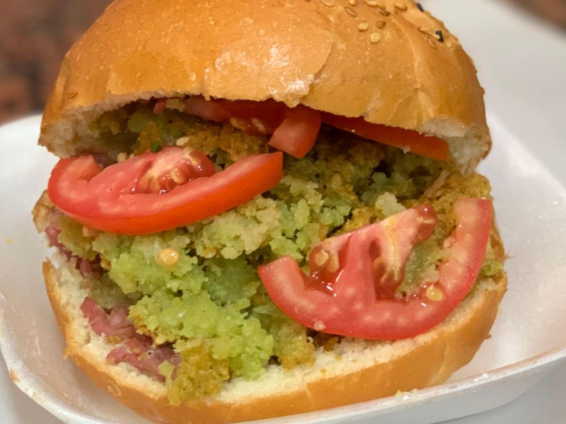 Taamia With Pastrami