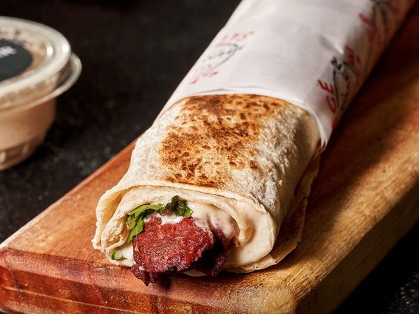 Grilled Sausage Sandwich