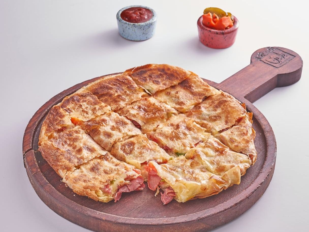 Pastrami Sausage Kiri Pie