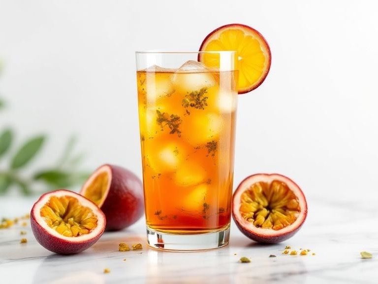 Passion Fruit Iced Tea