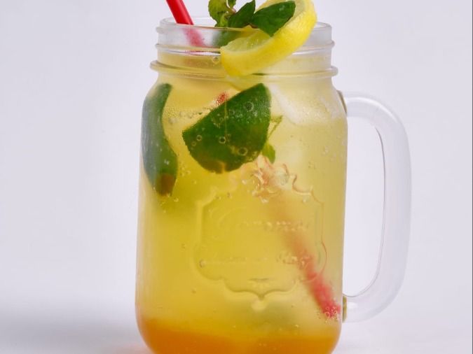 Orange Passion Fruit Slush