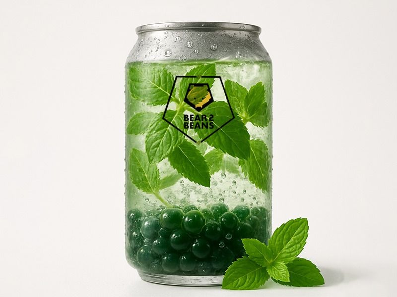 Mojito Double Mint Popping Boba Can500ml