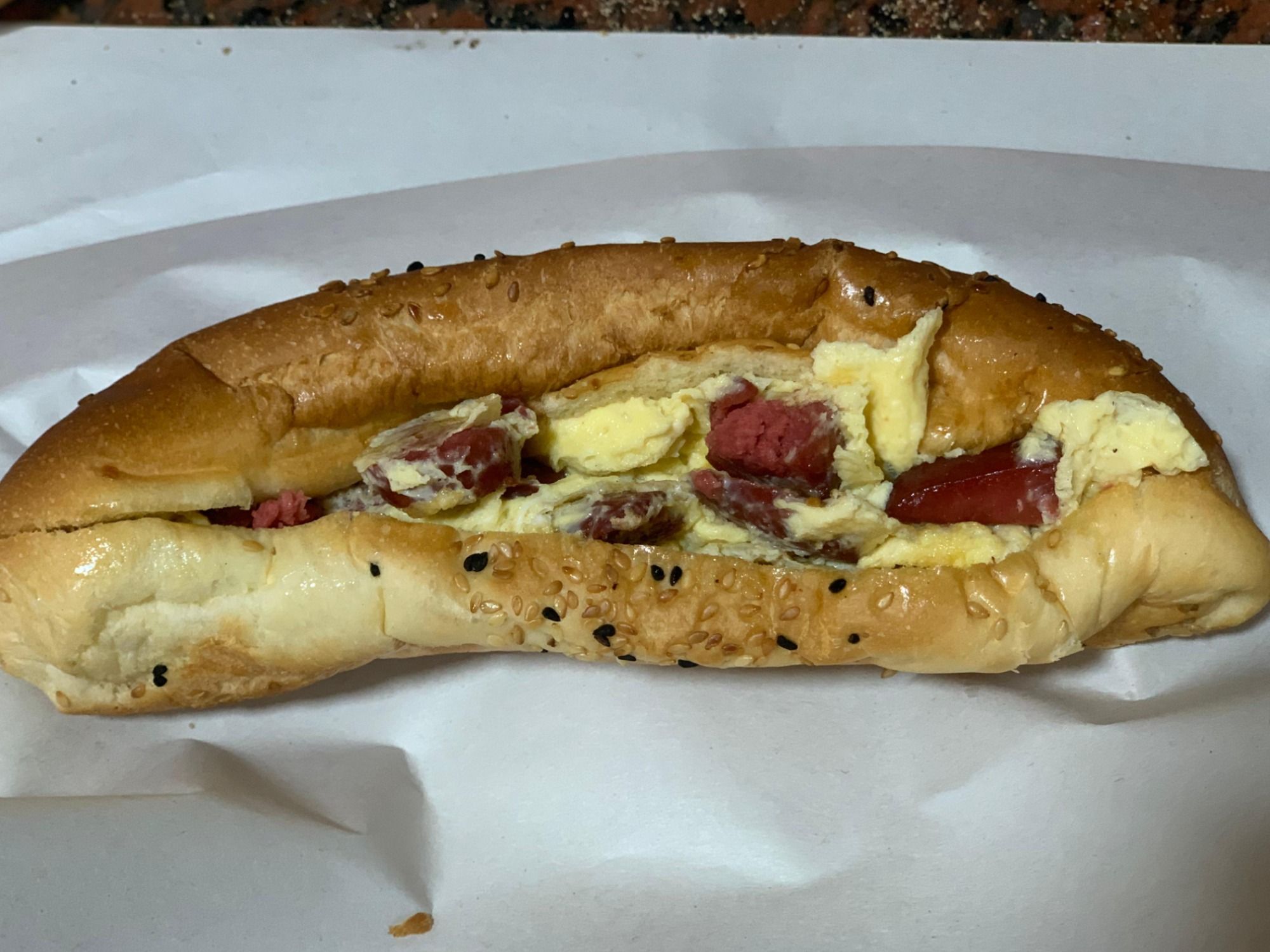 Omelette With Sausages