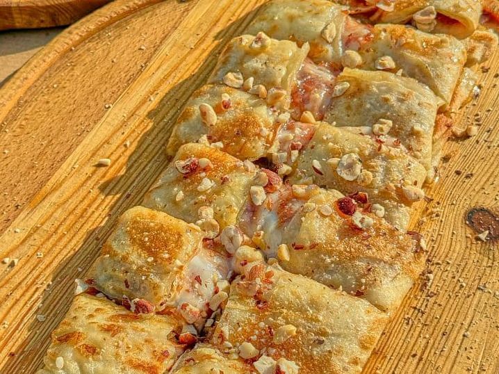 Fig jam pie