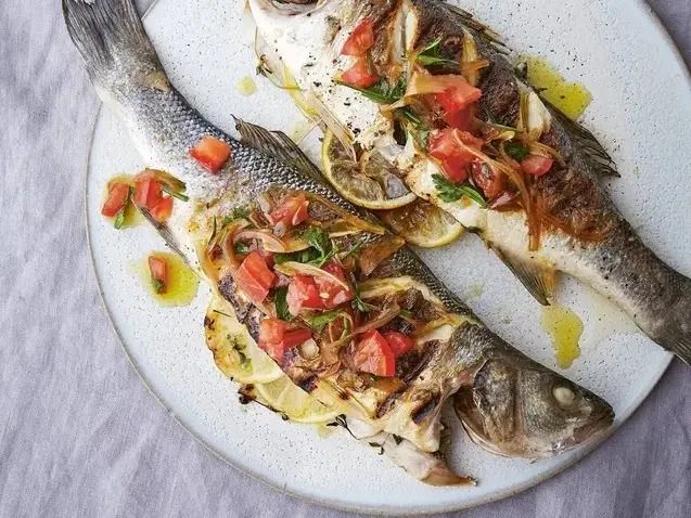 Sea bass.