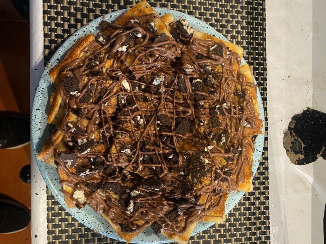 Nutella And Oreo Pie